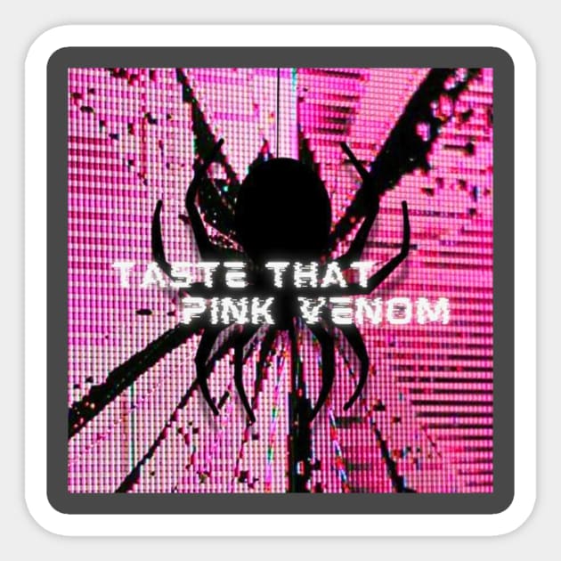 Taste That Pink Venom Sticker by Cammy crown